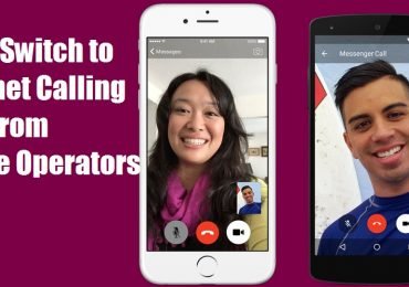 Internet calling through apps