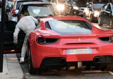 Cristiano Ronaldos car Ferrari F430