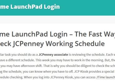 JTime-LaunchPad-Login