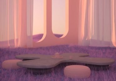 Flower bed Pink Aesthetic Wallpaper