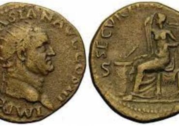 Leontocephaline Vespasian Coin
