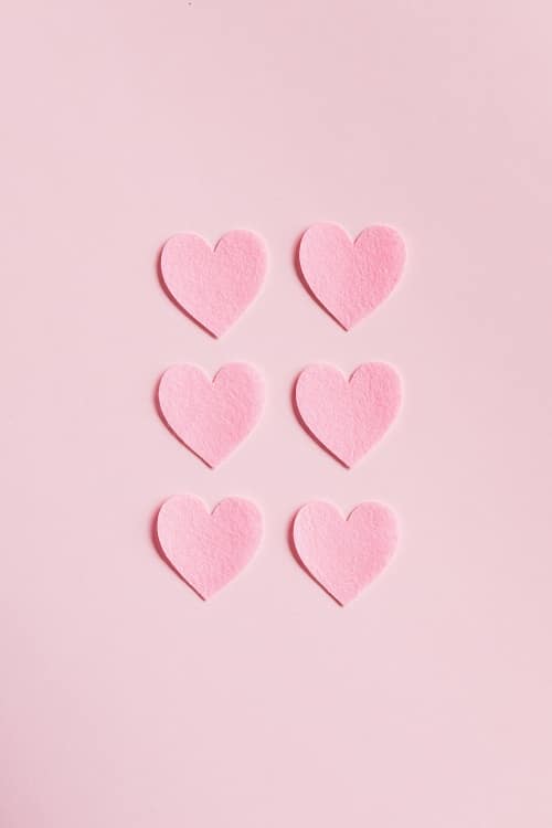 Pink Aesthetic Heart Wallpaper