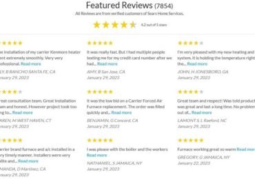 Sears Heating and Air Conditioning Featured Reviews