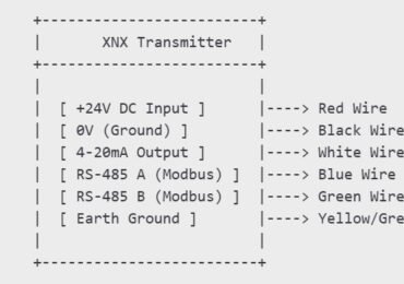 xnx xnx transmitter wiring diagram