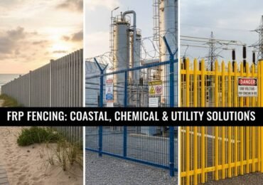 Applications of FRP Fencing in Coastal, Chemical & Utility Areas