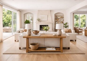 Floating Sofa Arrangement