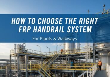 How to Choose the Right FRP Handrail System for Plants & Walkways