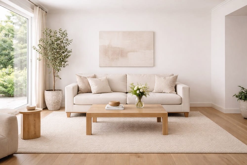 Minimalist Sofa Layout