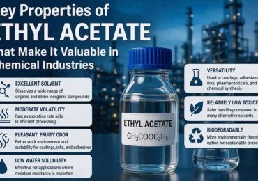 Key properties of ethyl acetate