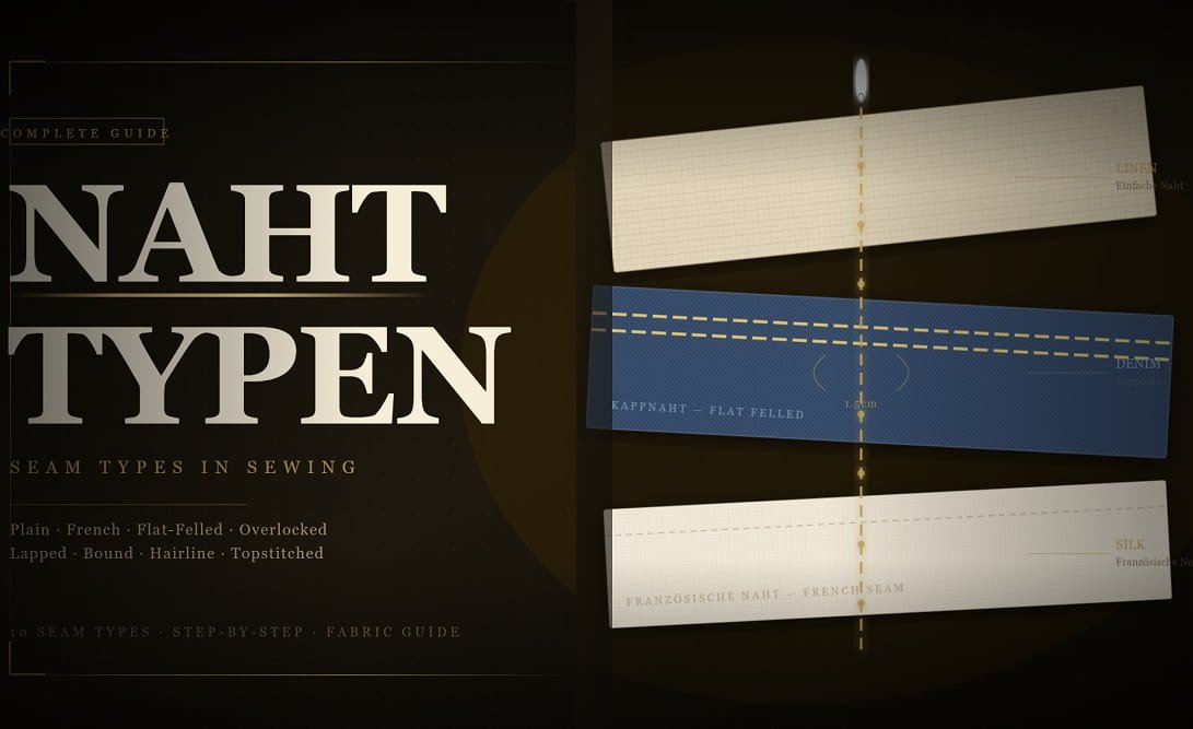 Nahttypen The Complete Guide to Every Seam Type